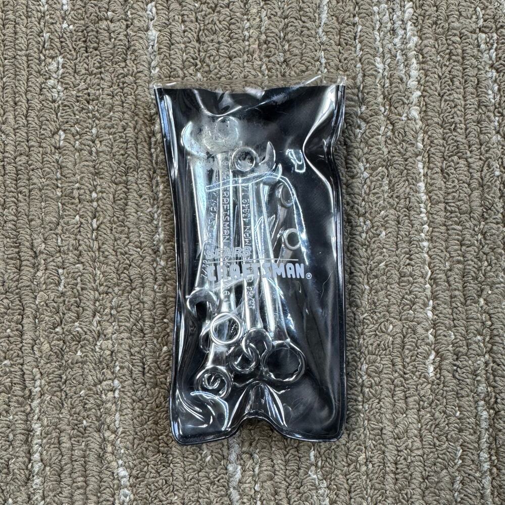 Vintage SEARS Craftsman SAE Ignition 10 pc. Combination Wrench Set 9-43441